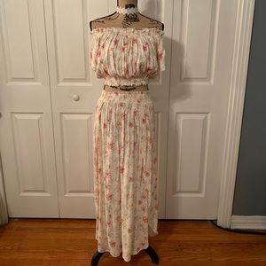 Boho two-piece outfit